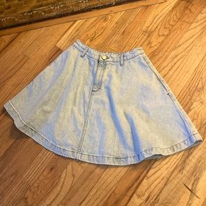 ASOS denim skirt